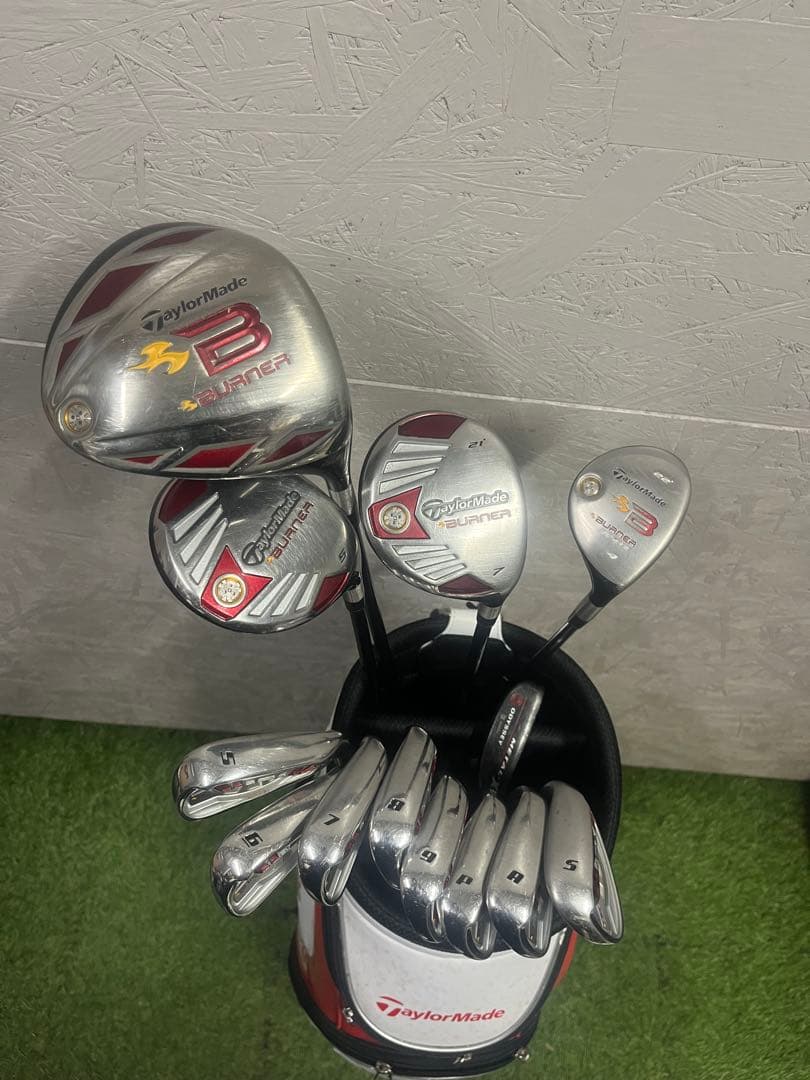 超豪華 テーラーメイド バーナー メンズ S クラブセット ゴルフクラブ
