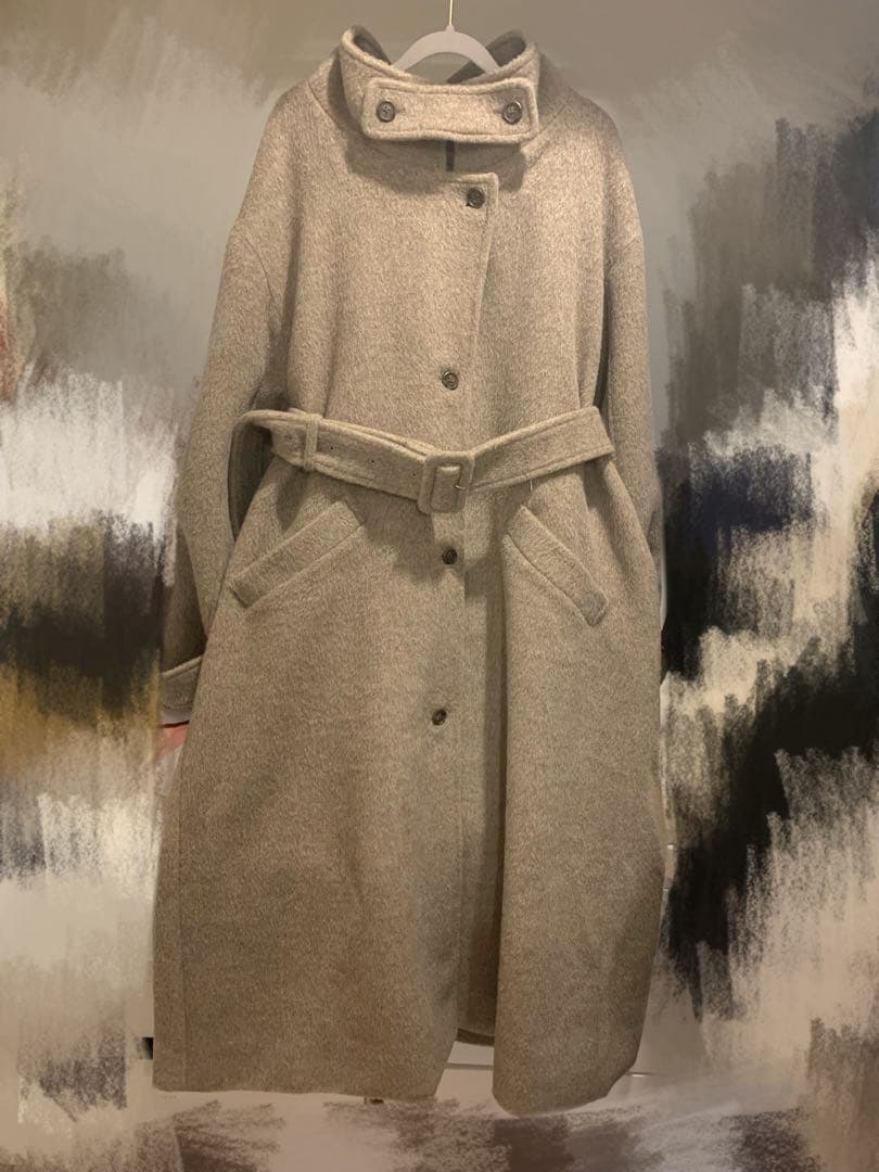 新品タグ付き】Louiosy ルオシー チャーム付き2wayカラーコート 3L