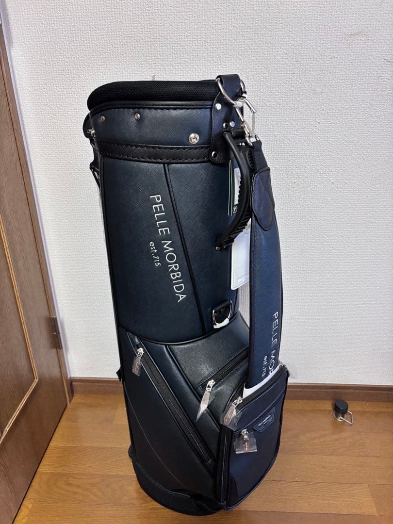 新品 高級 PELLE MORBIDA ペッレモルビダ スタンドキャディバッグ