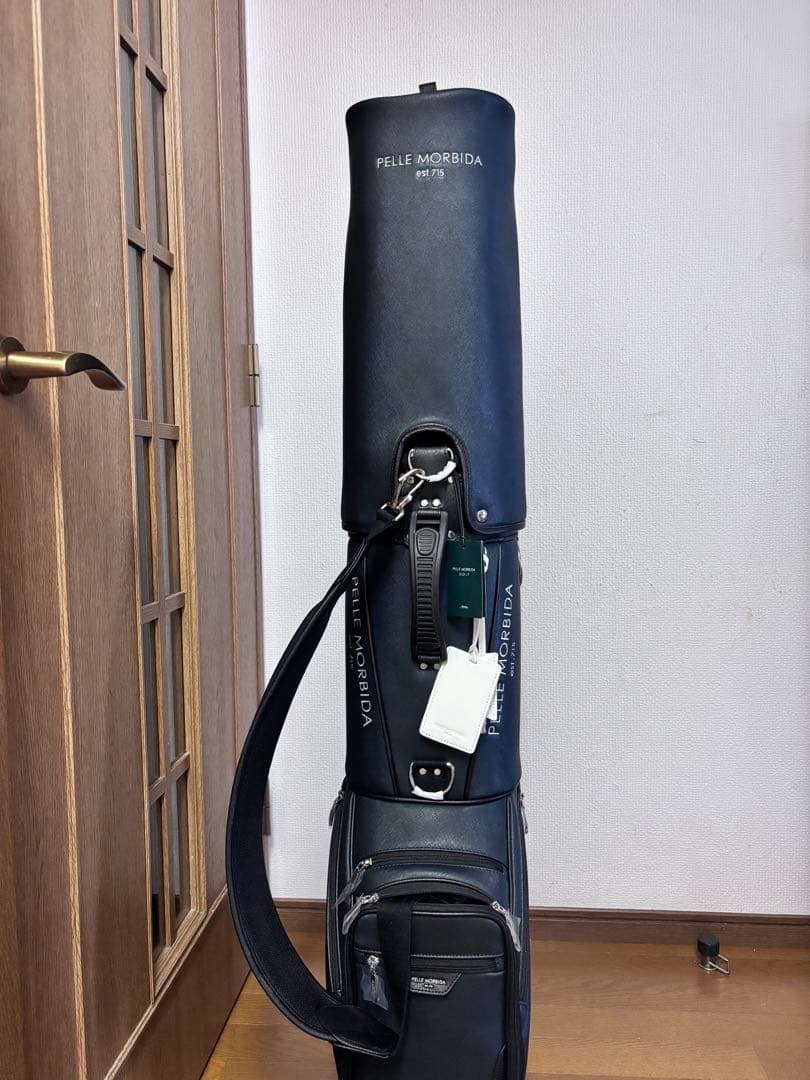 新品 高級 PELLE MORBIDA ペッレモルビダ スタンドキャディバッグ