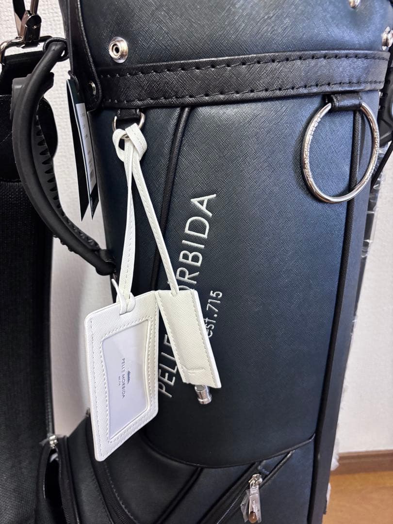 新品 高級 PELLE MORBIDA ペッレモルビダ スタンドキャディバッグ