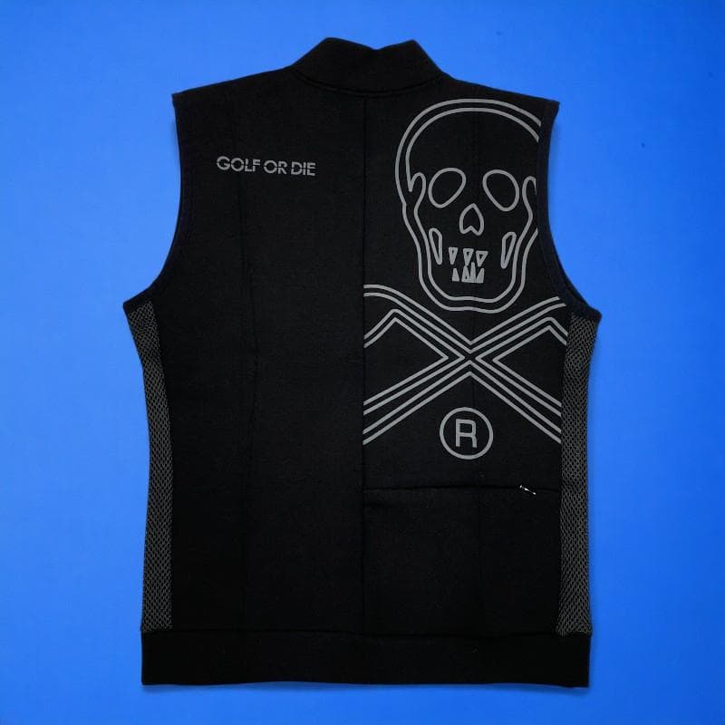 MARK＆LONA マークアンドロナ 段ボールニット ベスト L ブラック