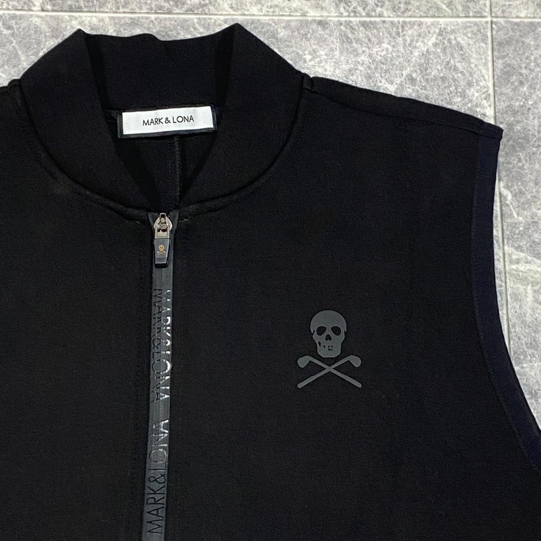 MARK＆LONA マークアンドロナ 段ボールニット ベスト L ブラック