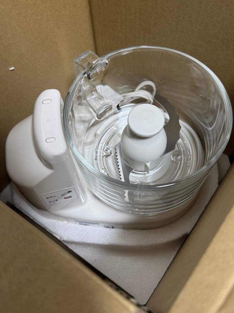 【未使用】Panasonic フードプロセッサー MK-K48P-W