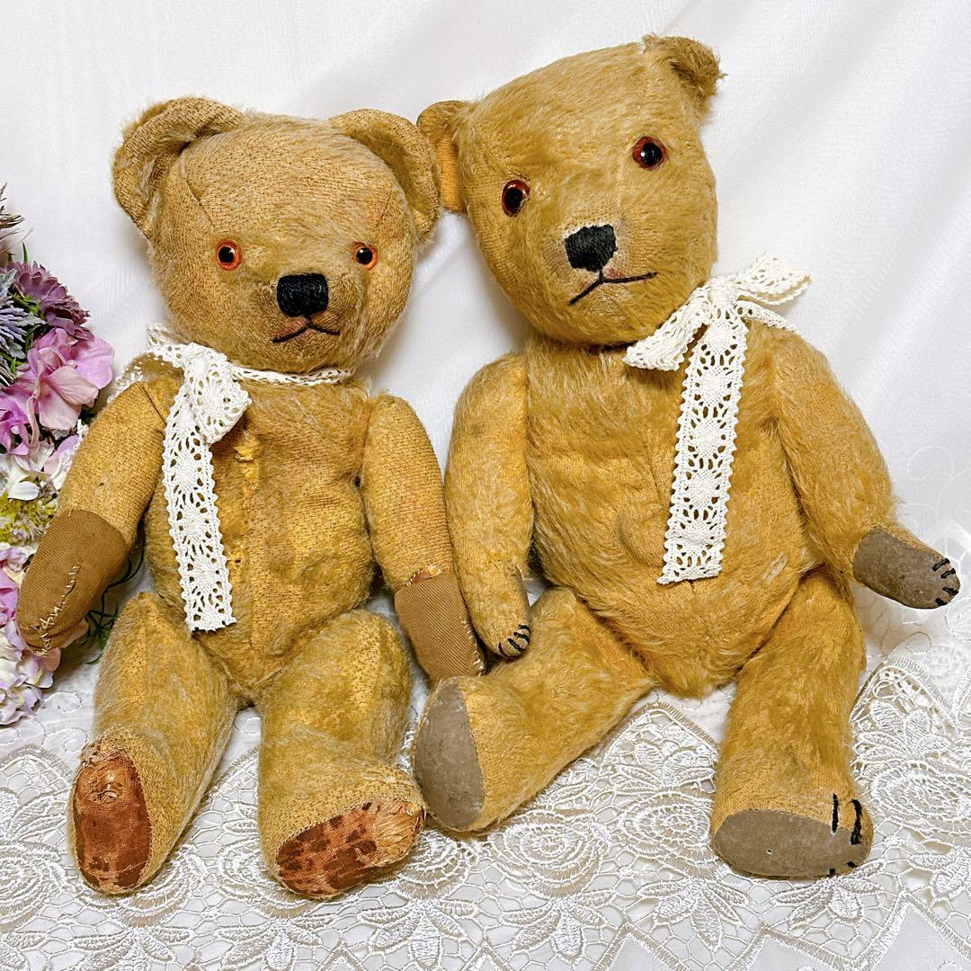 ❤️1950年代❤️愛されすぎたチャドバレーベア　アンティークベア　テディベア