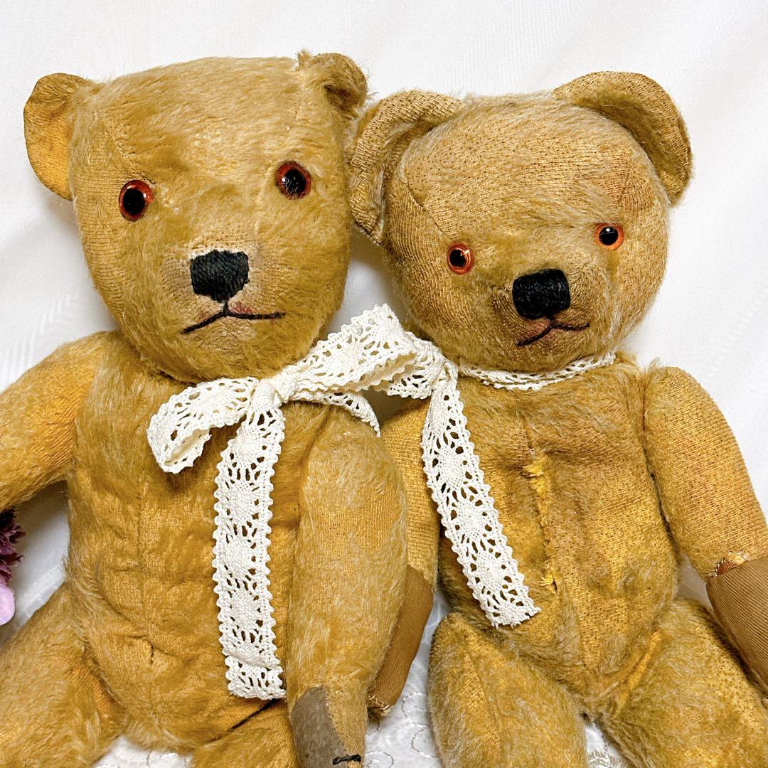 ❤️1950年代❤️愛されすぎたチャドバレーベア　アンティークベア　テディベア