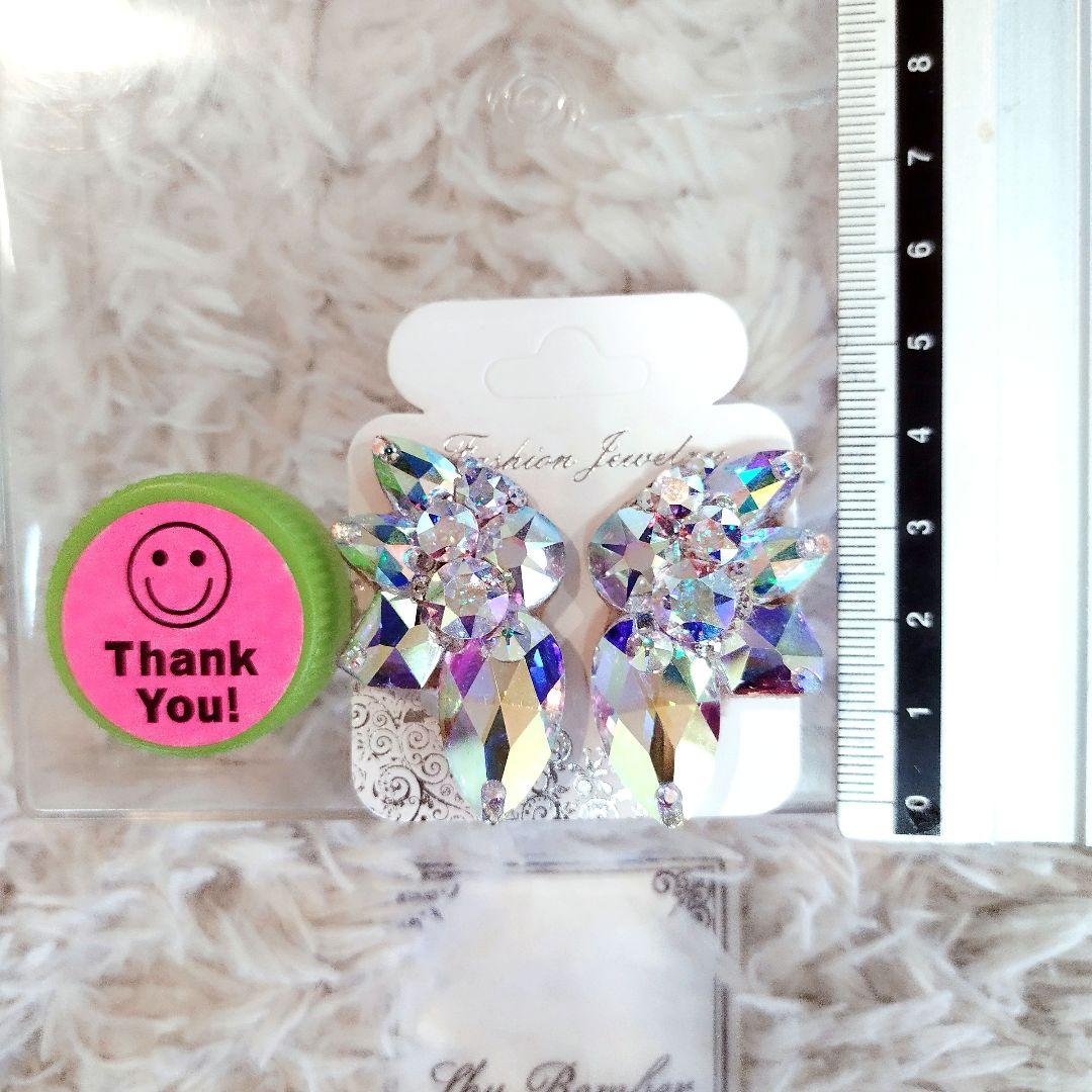 ちー、様　白のレースが美しいネックレス　社交ダンス　ベリーダンス　イヤリング