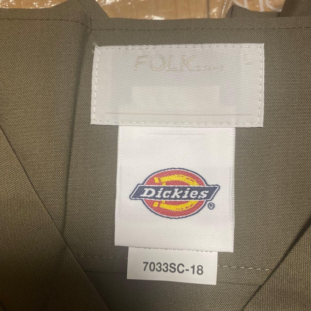 Dickies スクラブシャツ パンツ上下セットLサイズ グレー