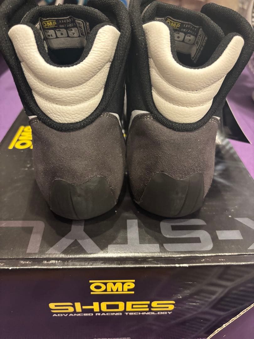 OMP KS1R 41シューズ　レーシングカート