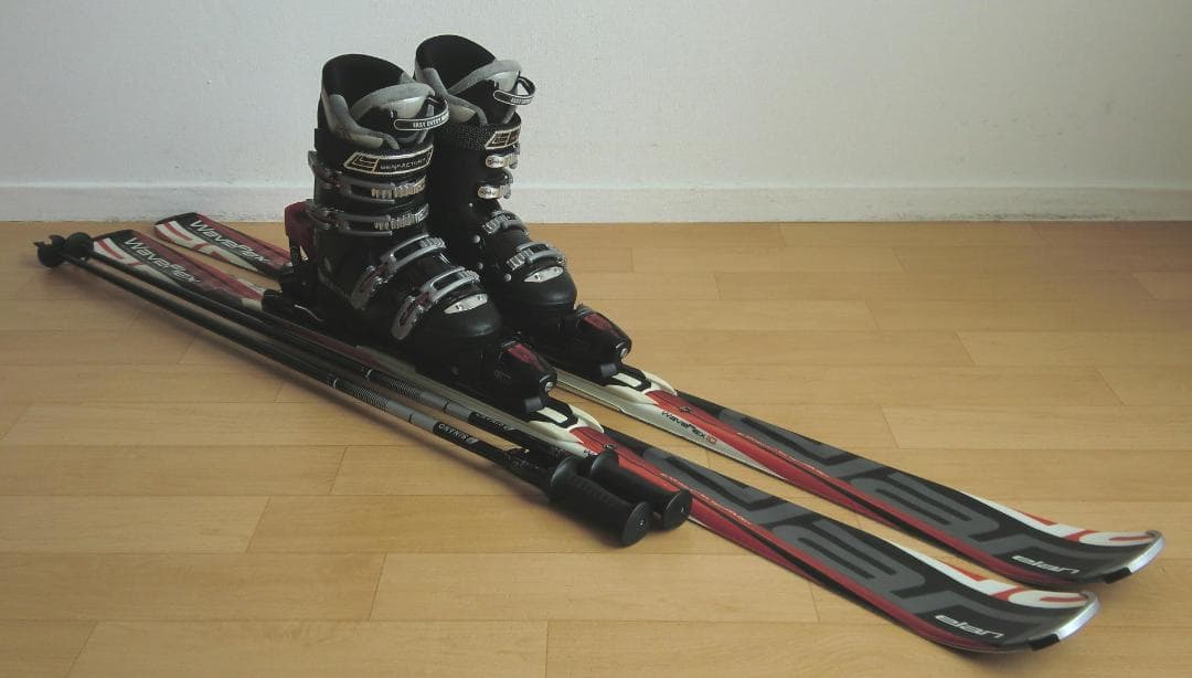 ■1月限定■送料無料■エラン■メンズスキーセット■板160靴27.5■メンテ付■