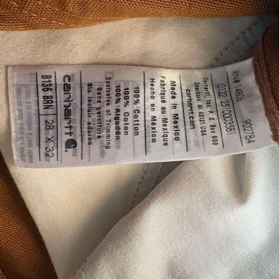 美品 カーハート ダブルニー ダック ペインター ワーク パンツ