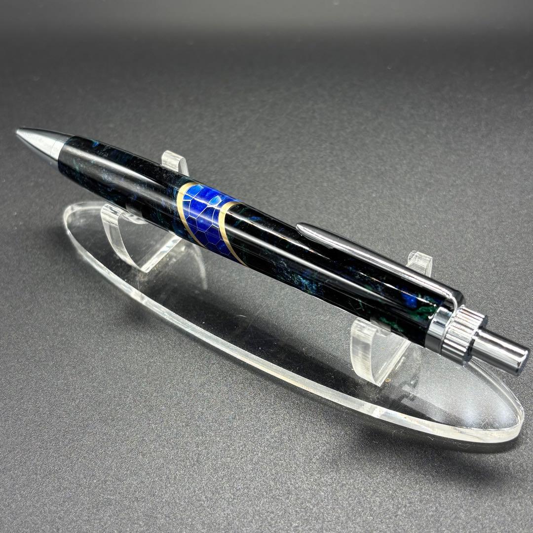 【ハニカム斜め挟み】ハンドメイドボールペン