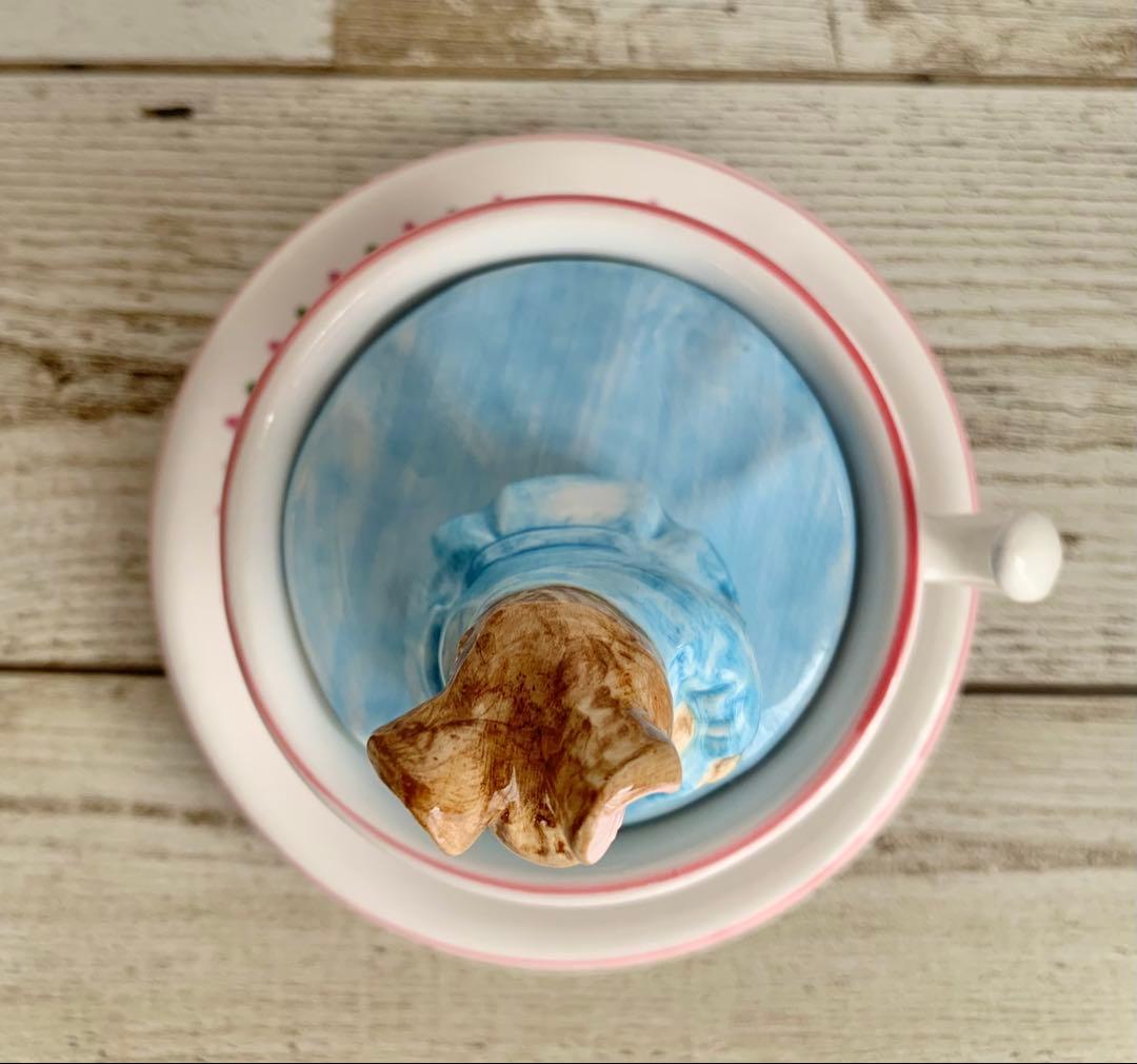 グロースターの仕立て屋 ティーカップオルゴール 紳士ねずみ ピーターラビット