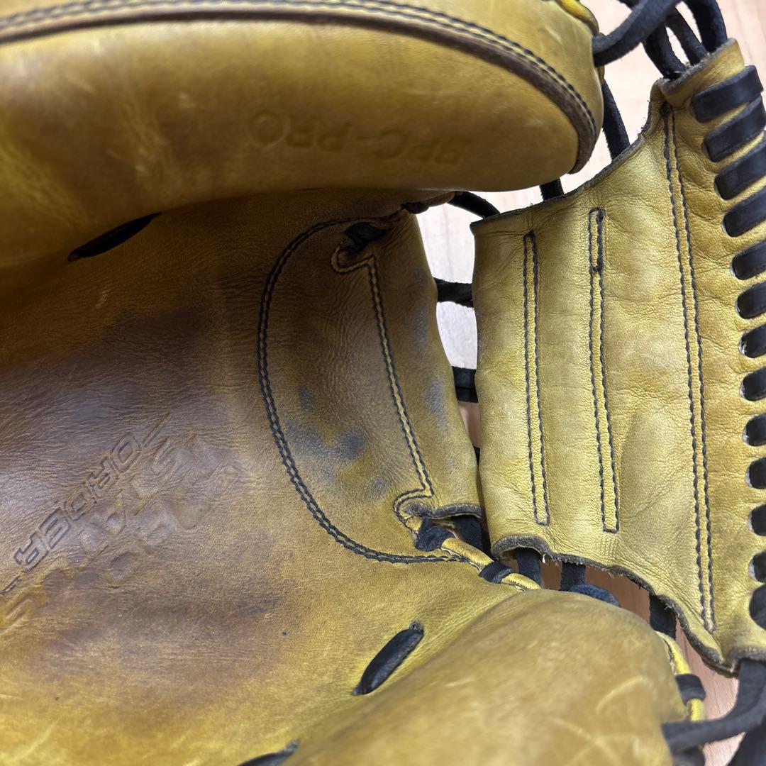 ゼット　プロステイタス　オーダー　プロモデル 硬式グローブ イエロー