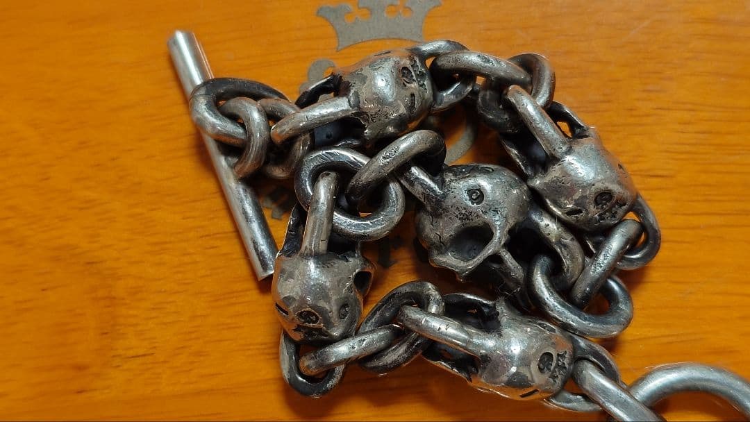 gaboratryガボール ガボラトリー 5スカルブレス 生前 最初期円筒Tバー