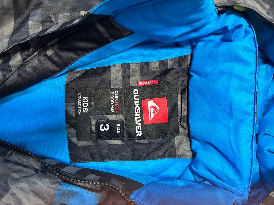 クイックシルバー　スノボー・スキーウェア　キッズ　100