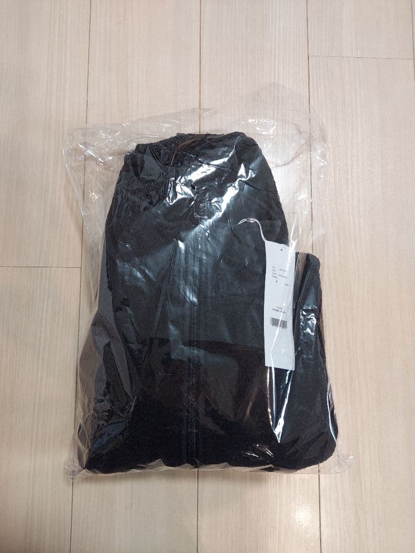 COMOLI コモリ シルクフリース ジップアップジャケット サイズ2 25AW