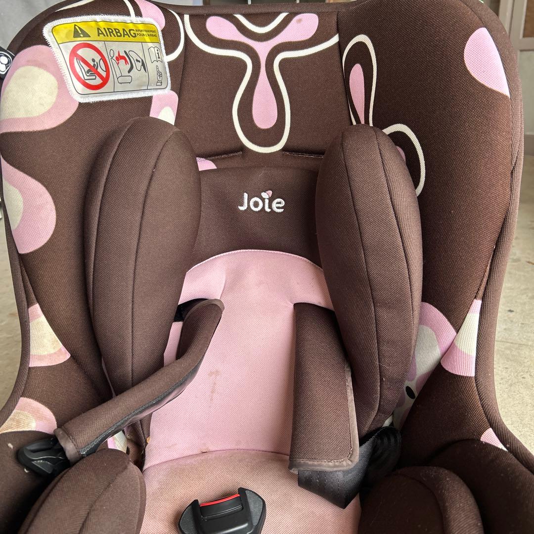 Joie チャイルドシート ブラウン・ピンク - メルカリ