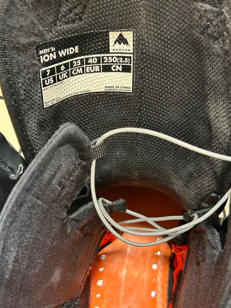 <極美品> BURTON Ion Wide 25cm/バートン アイオン ワイド