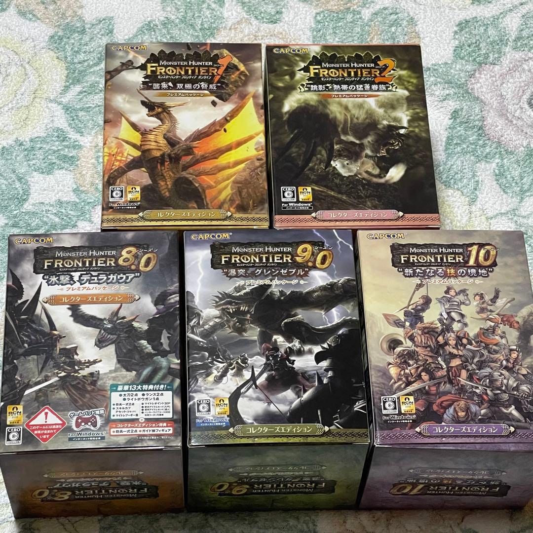 モンスターハンター　フロンティア　ガイド娘　コンプリートセット　未開封