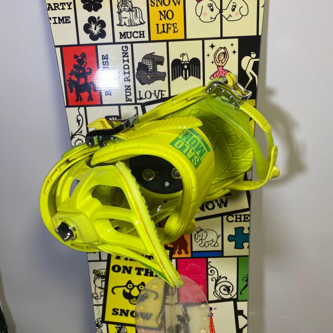 美品✨送料無料✨　SLQ ULA-LA 139cm ビンディング ケース付き