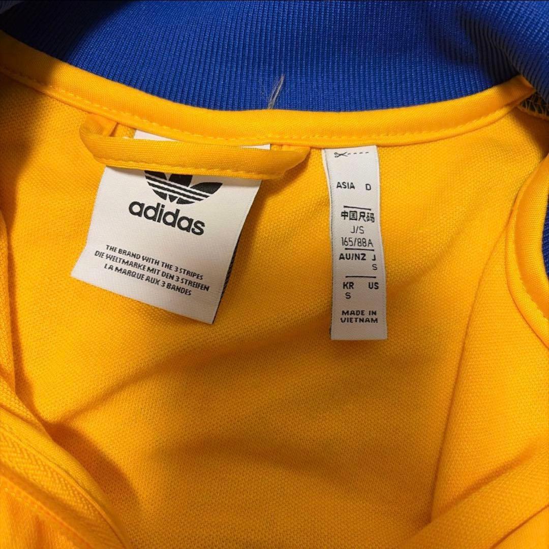 adidas 70's 復刻 ジャージ アディダス トラックジャケット イエロー