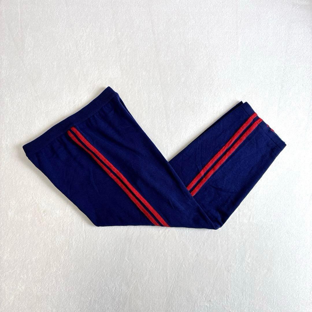 CORDERA コルデラ　MERINO WOOL PANTS ニット　ネイビー