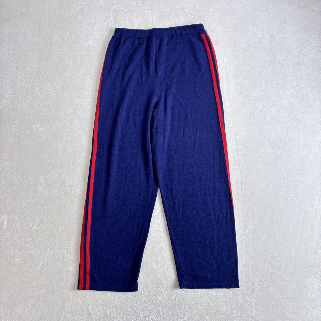 CORDERA コルデラ　MERINO WOOL PANTS ニット　ネイビー