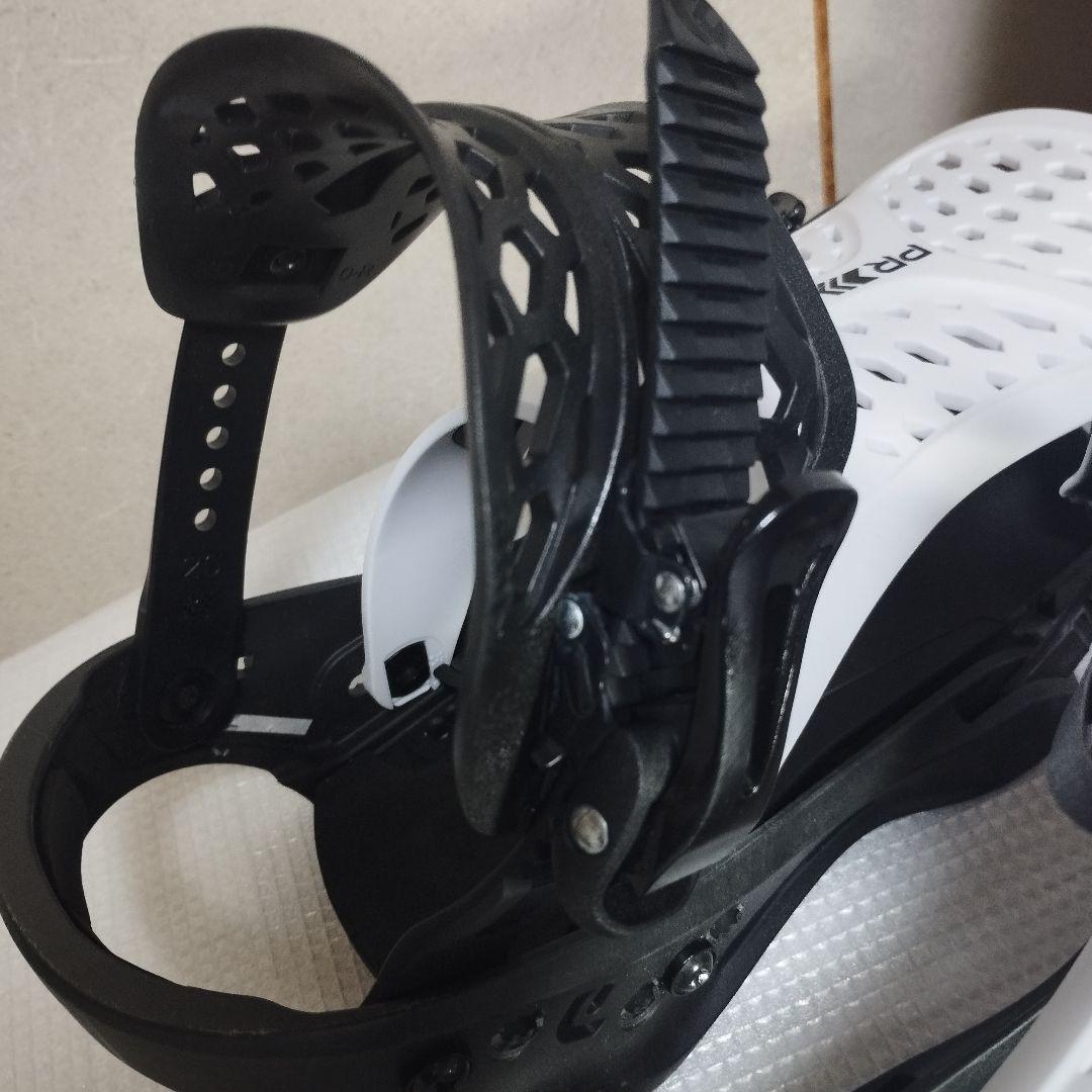 FLUX PR ビンディング Mサイズ ホワイト/ブラック　美品