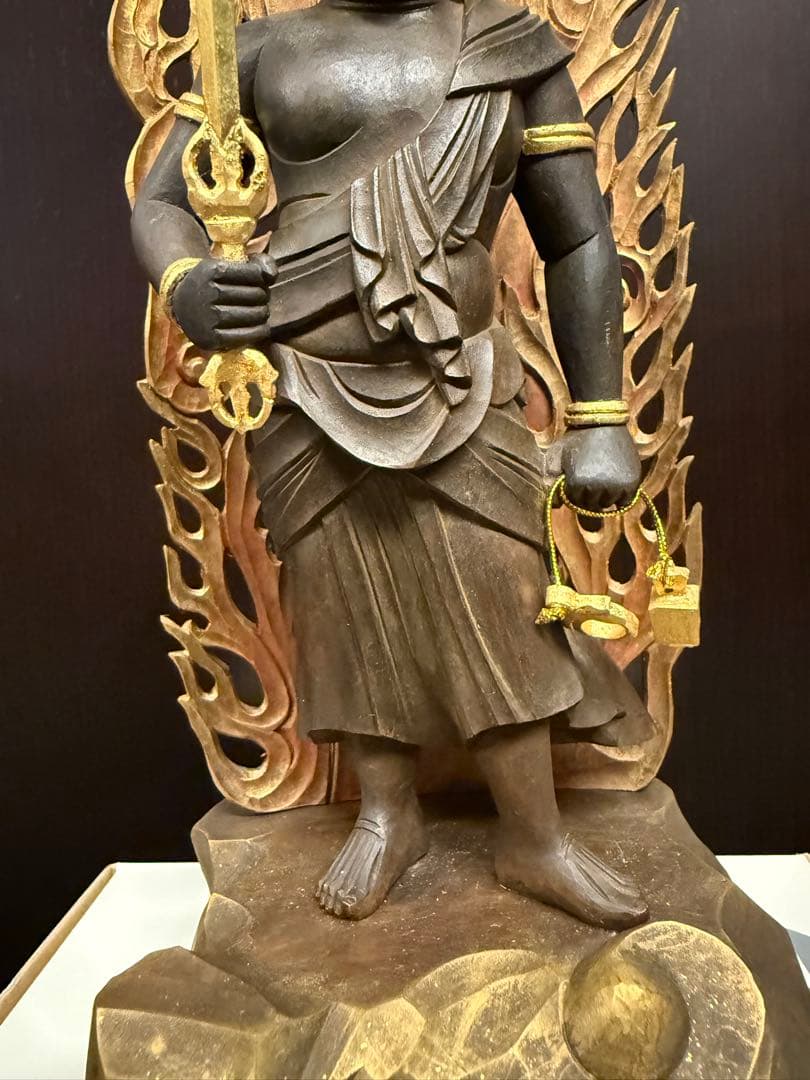 不動明王 運慶 リアル彩色仕上げ 仏像ワールド イスム