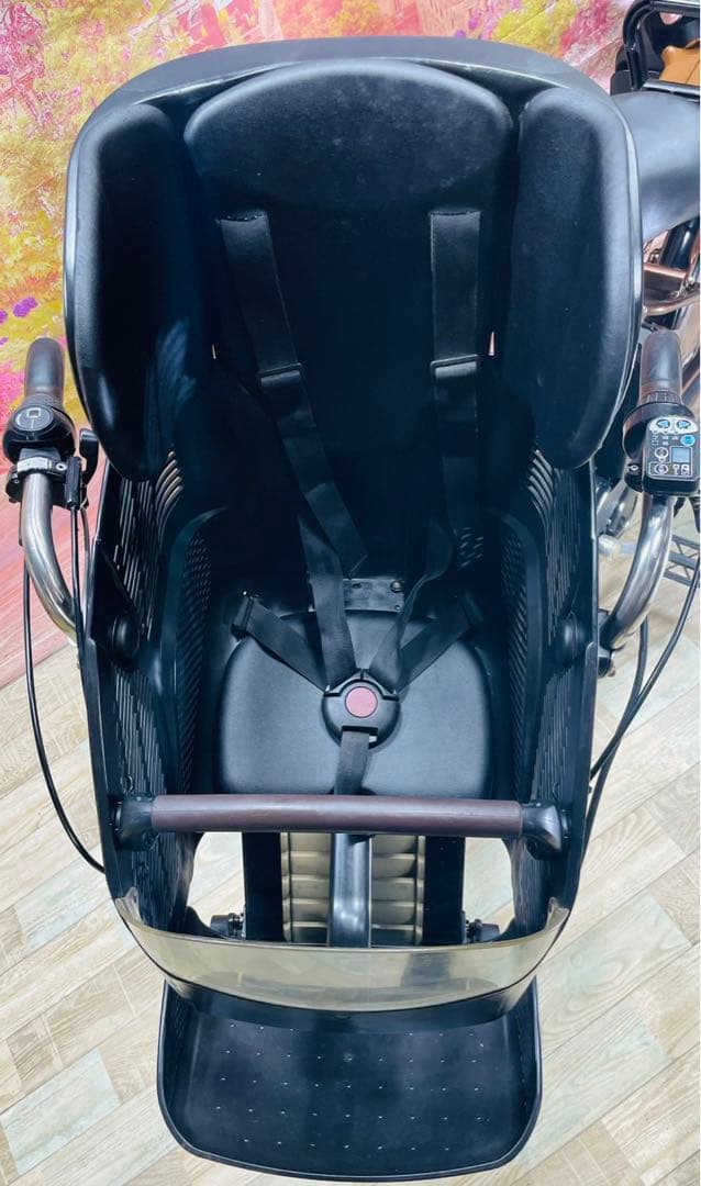 K2154 電動自転車ブリヂストン子供乗せ 20インチ 8.9Ah ブラウン