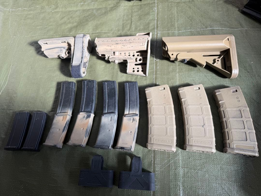 ジャンク パーツ取り エアガン 電動ガンガスガン まとめセット スペアパーツ等