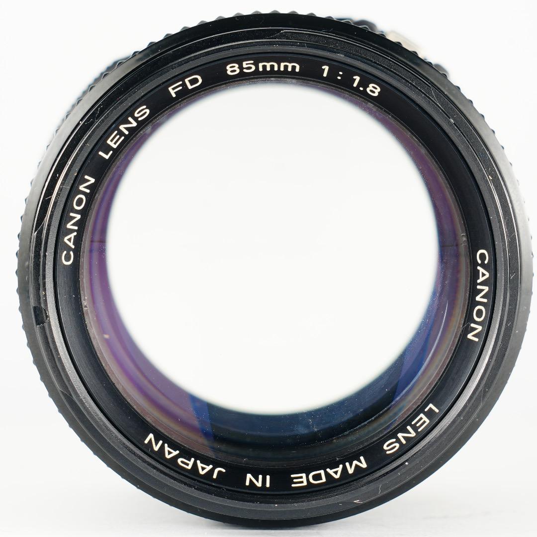 【整備＆テスト済】Canon New FD 85mm F1.8 329