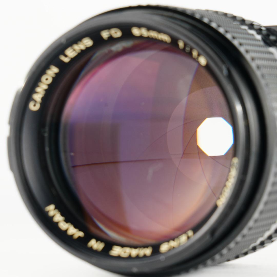 【整備＆テスト済】Canon New FD 85mm F1.8 329