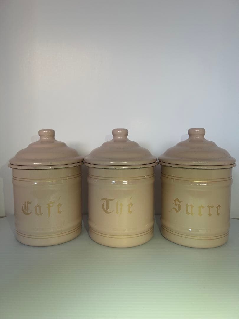 イマン　imane キャニスター 3点セット ピンク