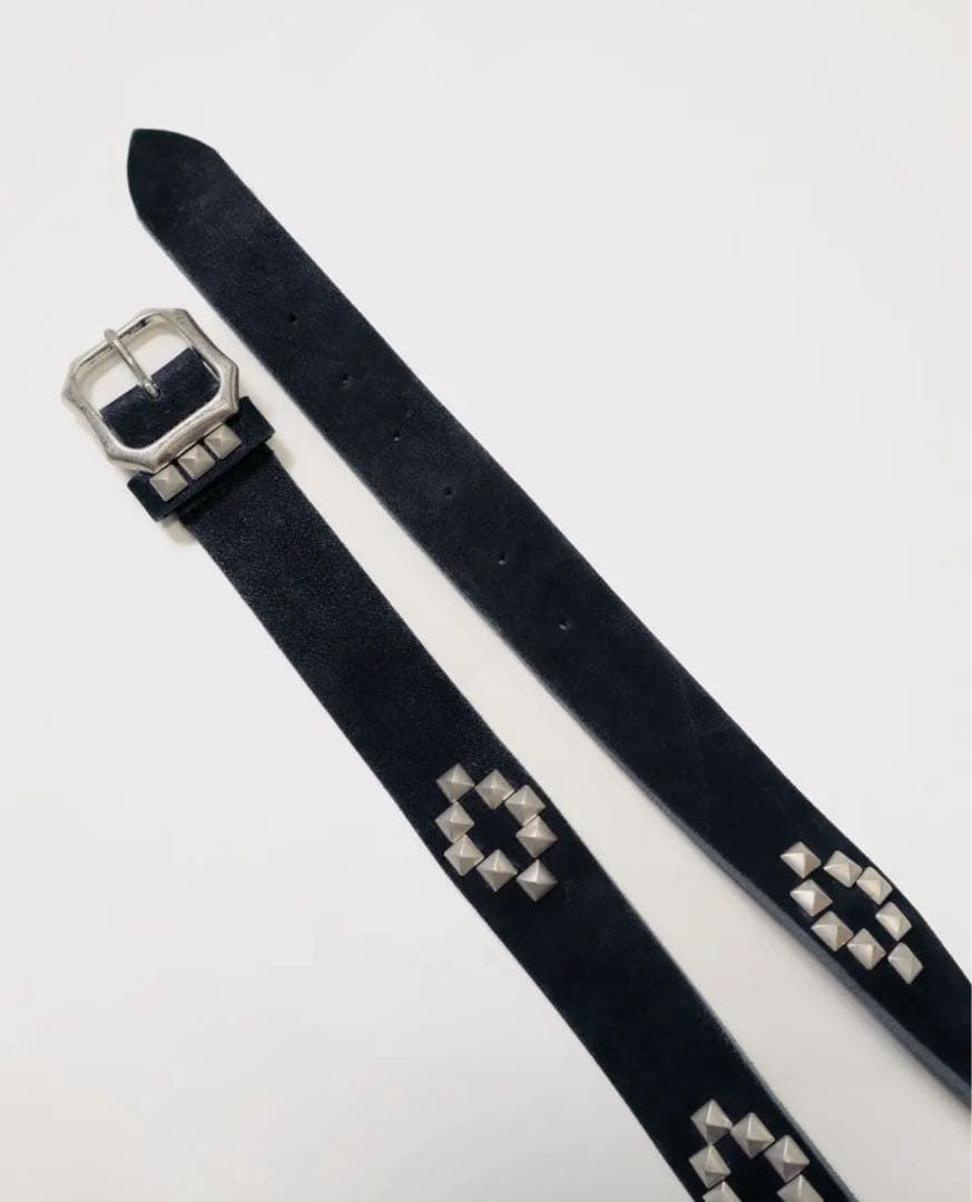 小物 antimid studs belt black