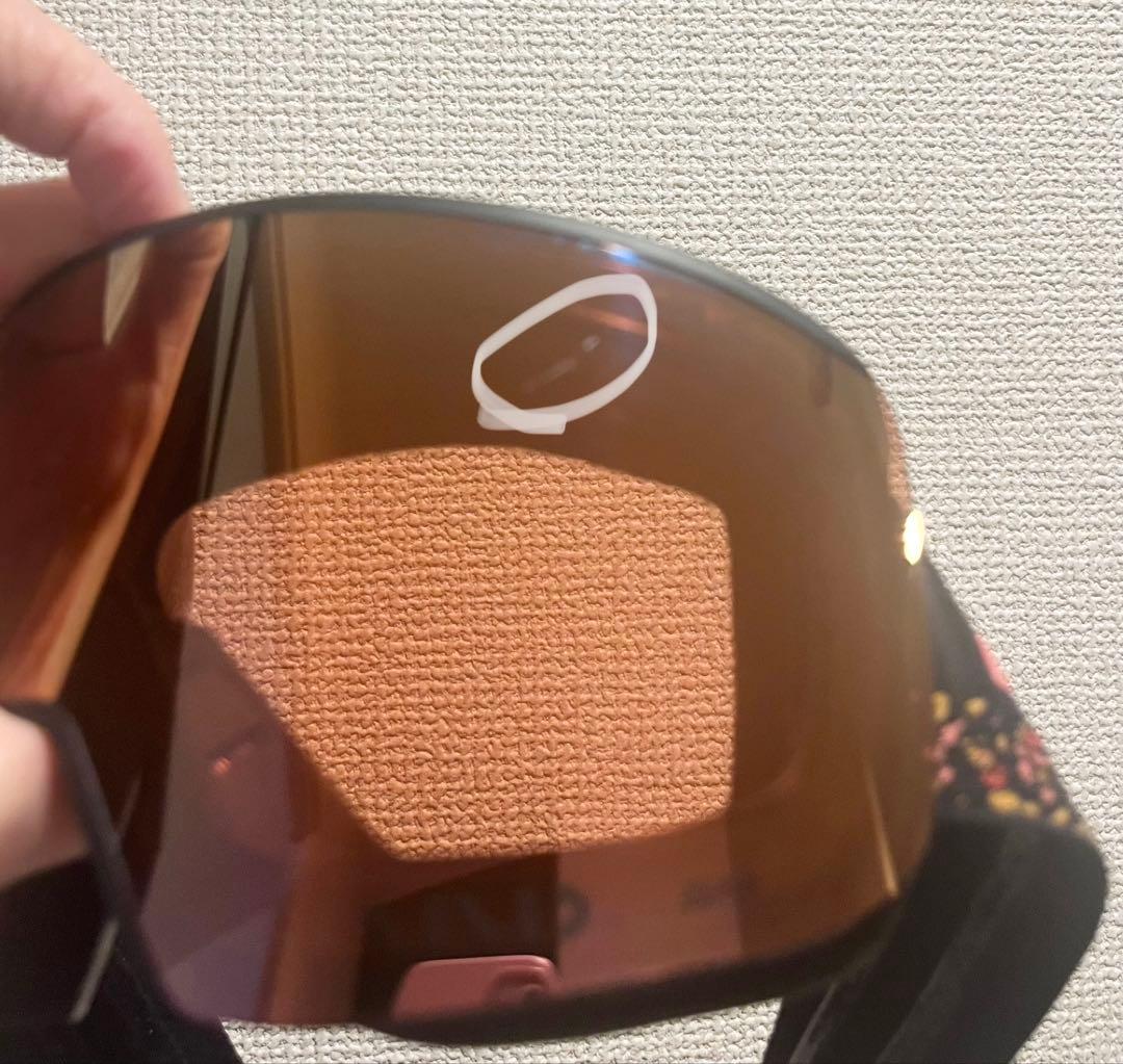 スキーゴーグル GIRO レディース エラ　ローズゴールド　スペアレンズ付