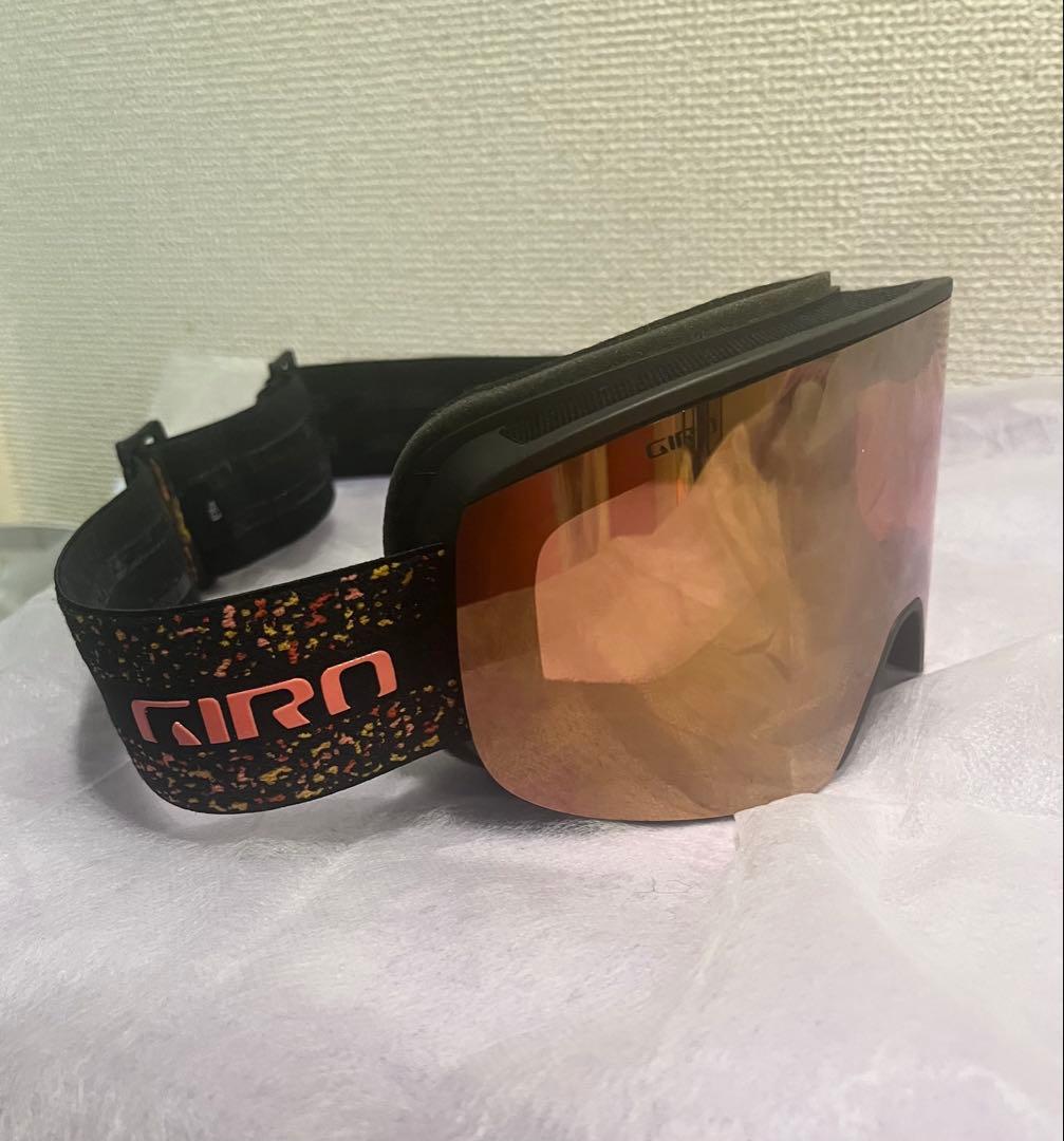 スキーゴーグル GIRO レディース エラ　ローズゴールド　スペアレンズ付