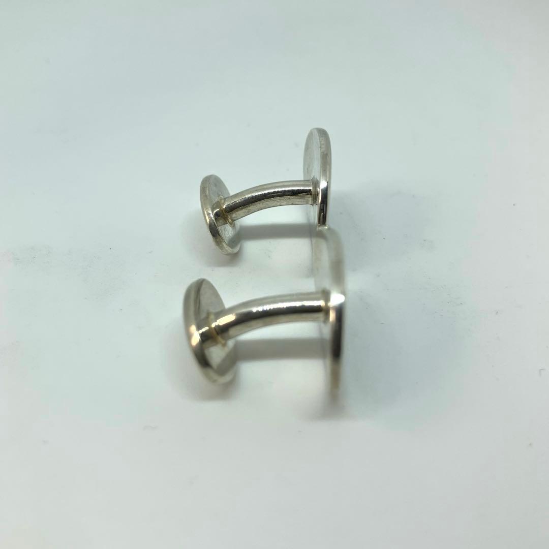 【美品】【ティファニー】カフス オーバル リターントゥ シルバー925