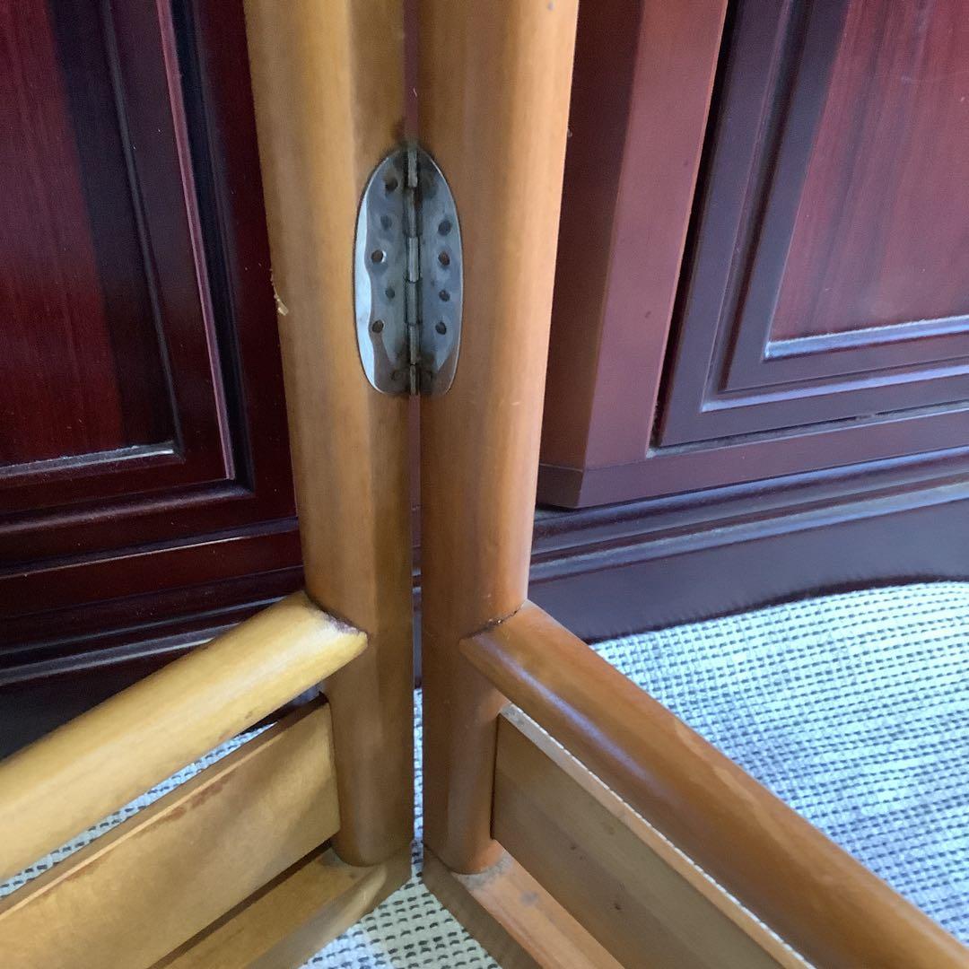 レトロ　衣桁　衣紋　折りたたみ　着物掛け