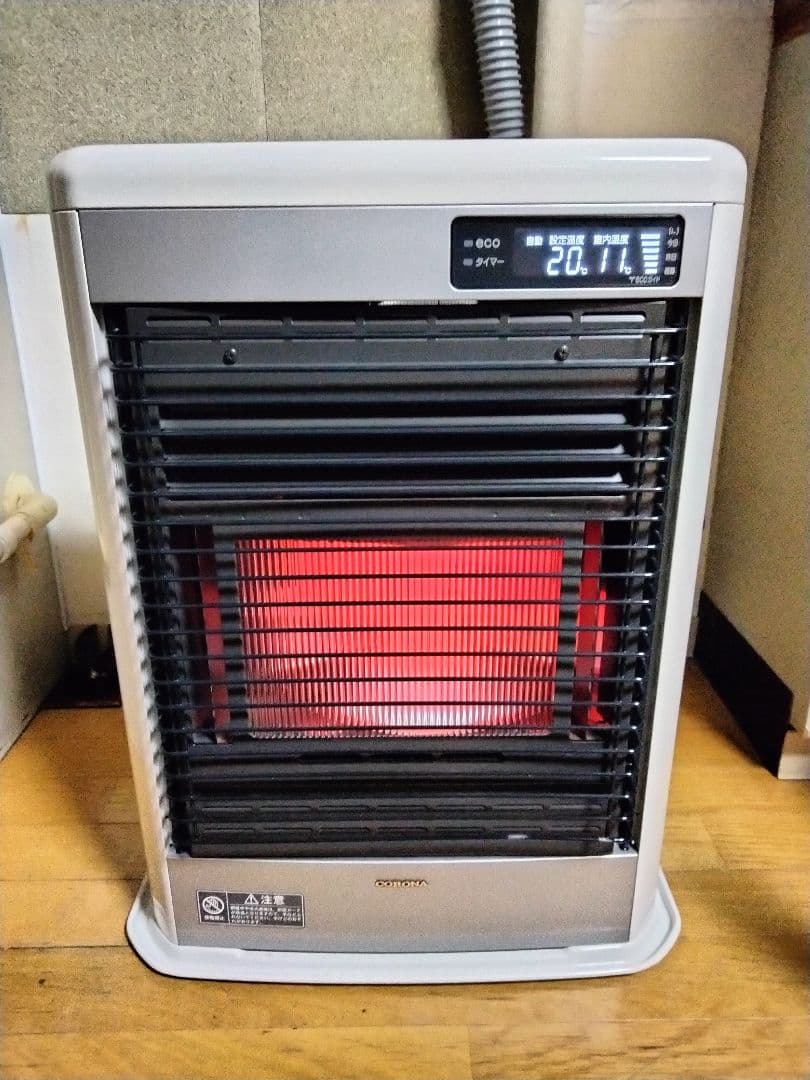 コロナFF石油ストーブスペースネオ！品番「FF‐SG4214M」2014年式中古