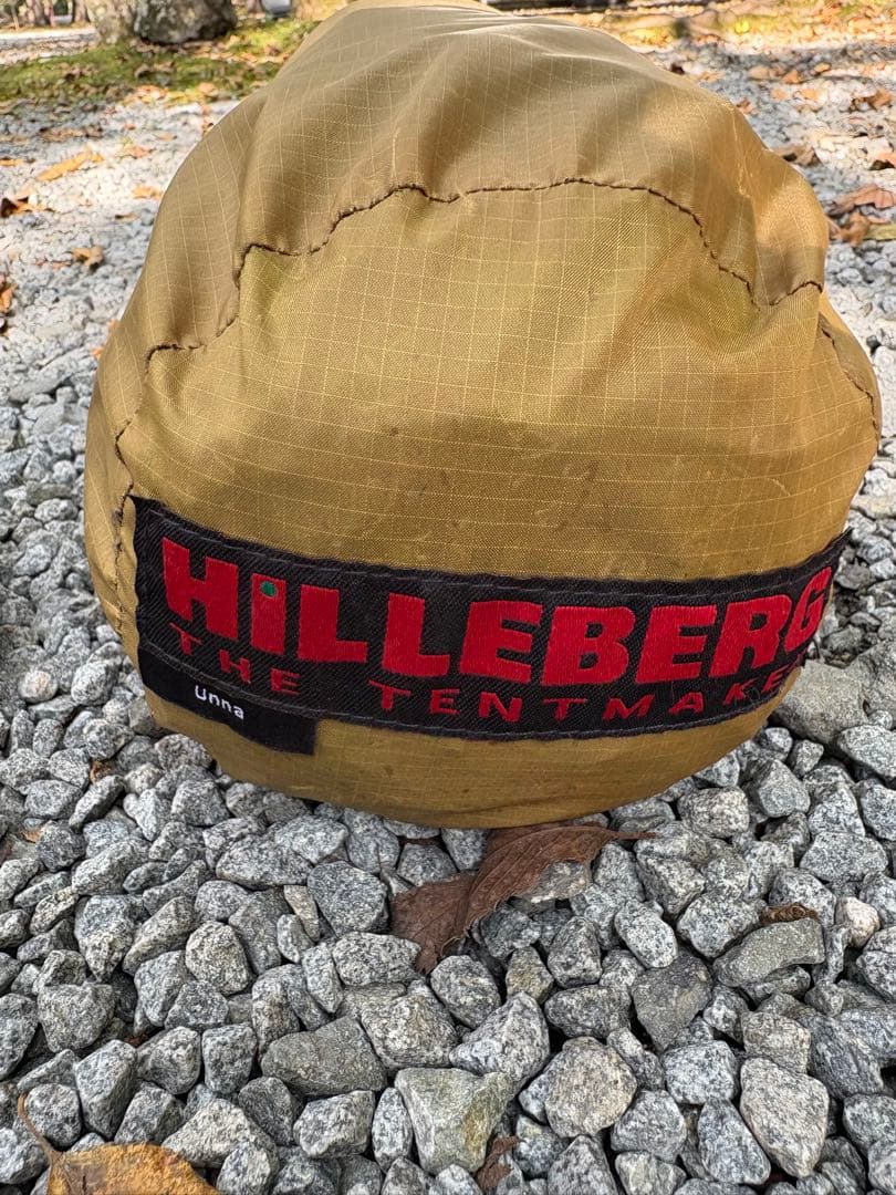 HILLEBERG Unna サンド　テント ヒルバーグ ウナ　フットプリント付
