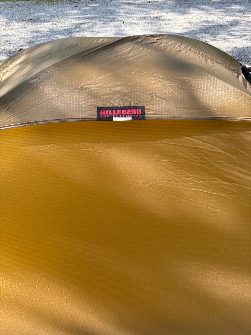 HILLEBERG Unna サンド　テント ヒルバーグ ウナ　フットプリント付