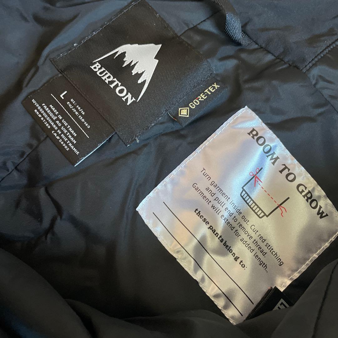 Burton GORE-TEX ジュニア　ボードウェア　上下セット　L