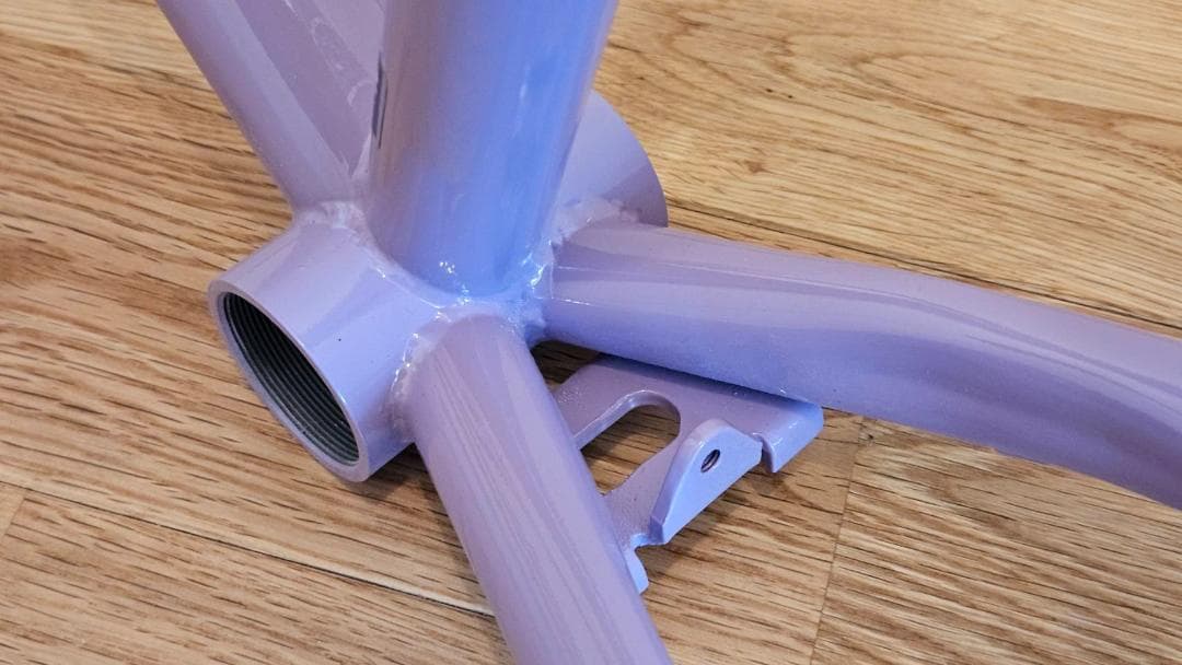 新品未使用 EBS VOKKA Mサイズ ラベンダー ロードバイクフレーム