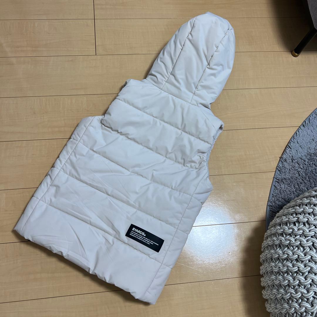【完売品、美品】8YARDS BIG HOODIE VEST Mサイズ