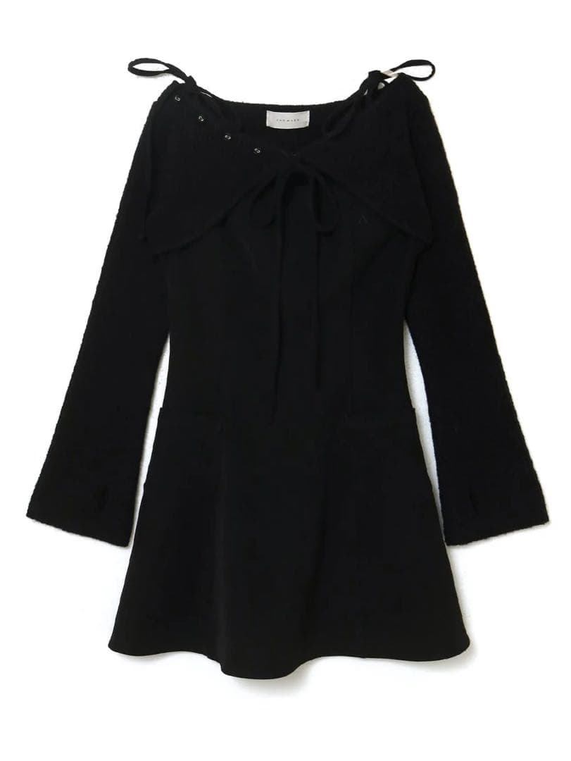 andmary Lamia knit set mini dress 一 番 安い