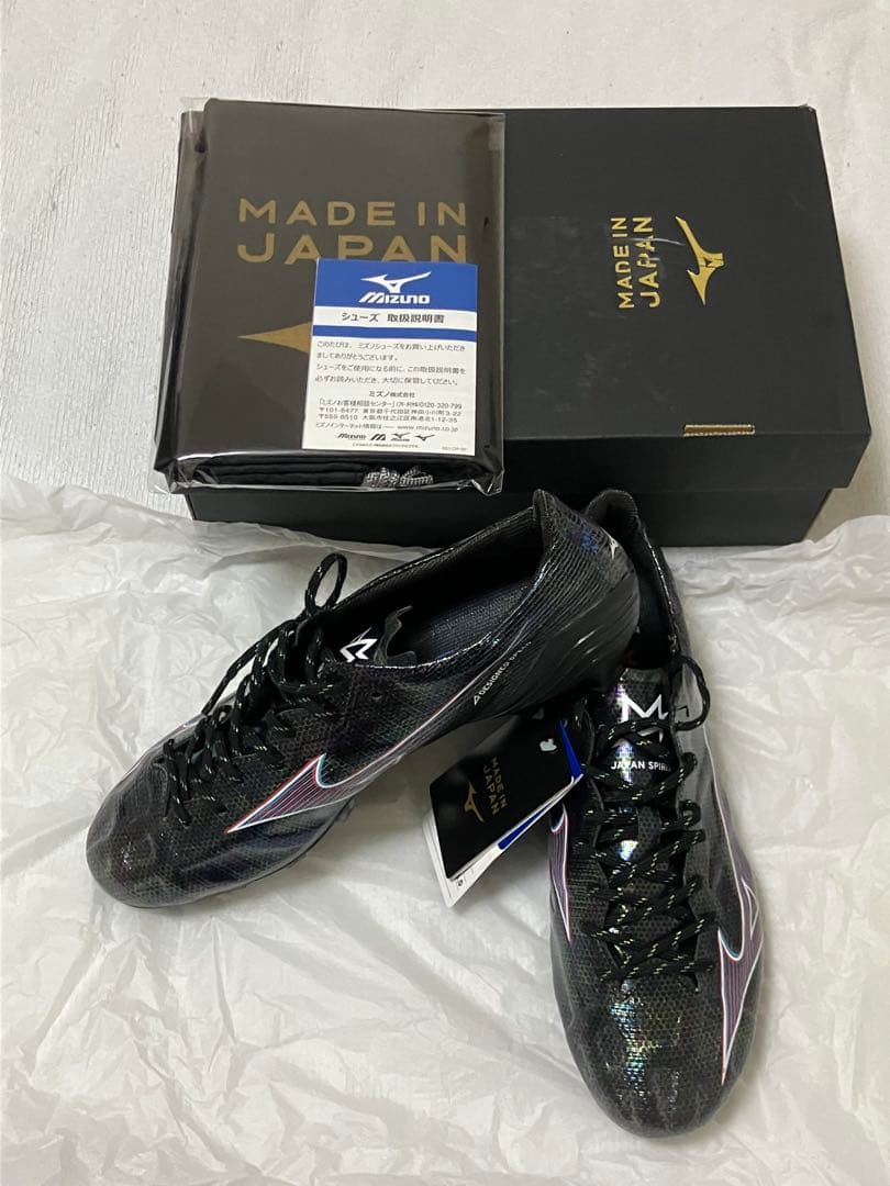 【未使用品】ミズノ スパイク アルファジャパン 26.0cm シューズケース付