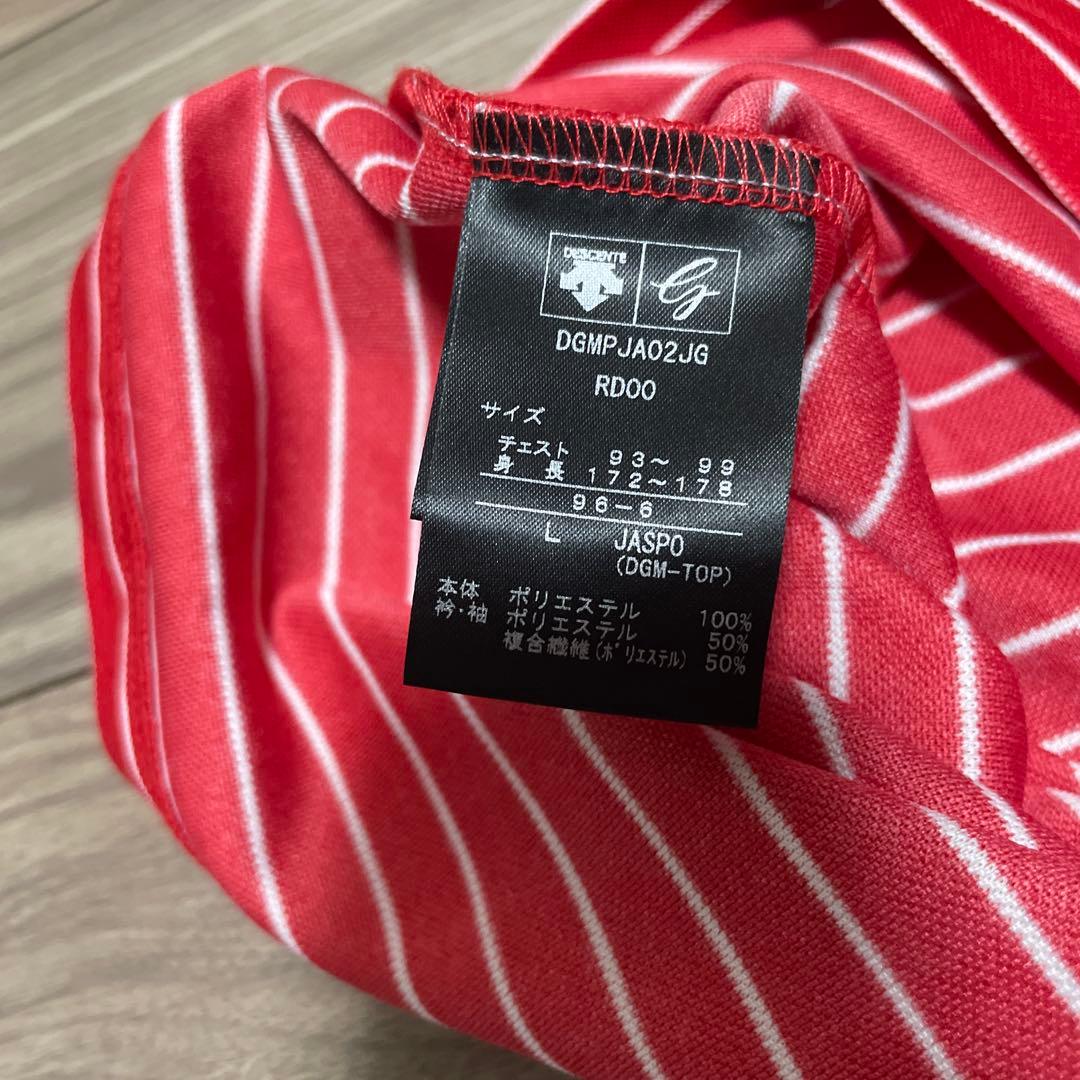 デサント ナショナルチームモデル ライジングプリント ショートスリーブシャツ