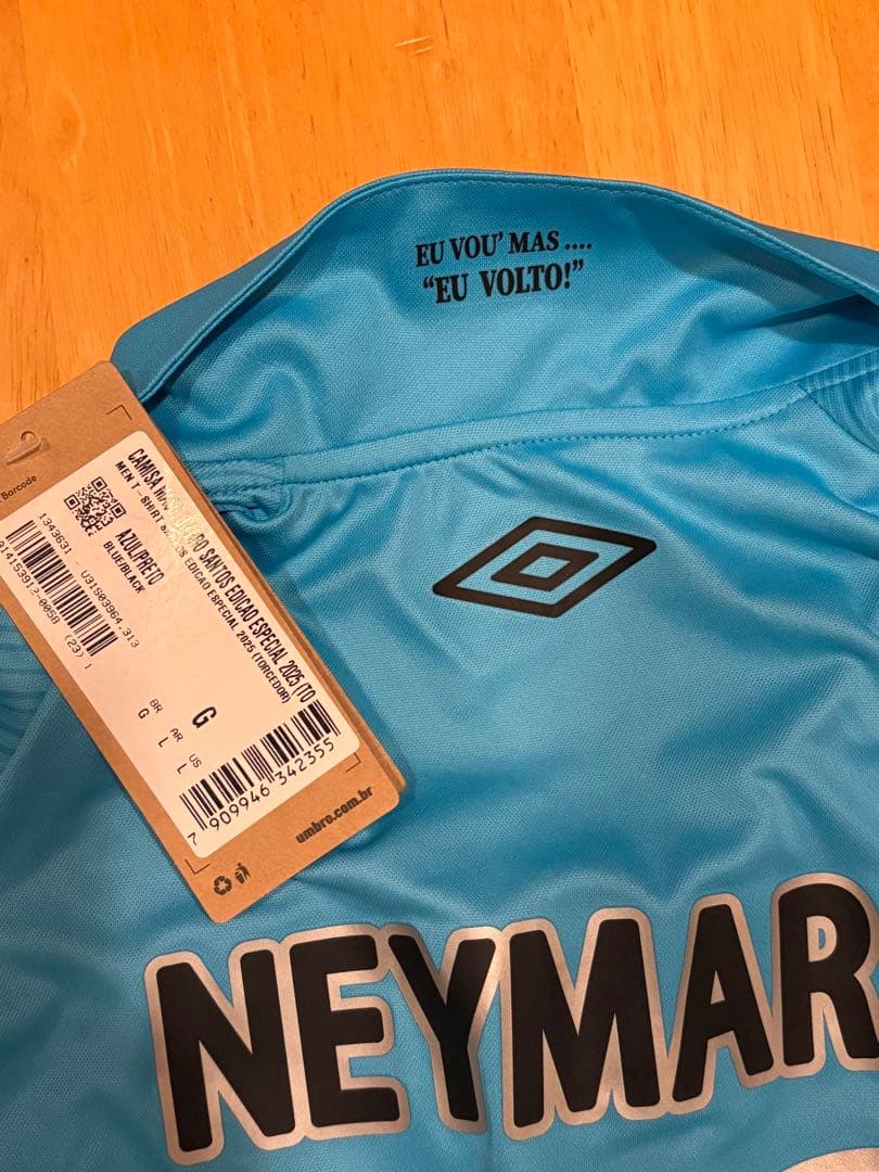 超特価 正規品 新品 紙タグ付 サントス 2025 ネイマール L